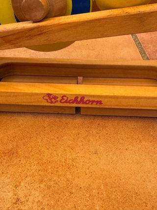 Pista de coches Eichhorn de madera