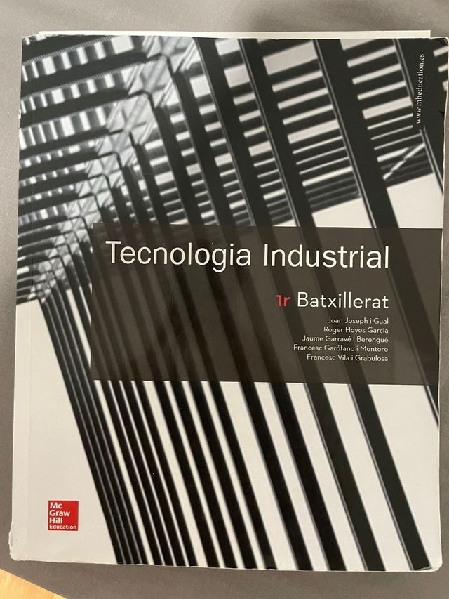 LA Tecnologia industrial 1 Batxillerat. Catalun...