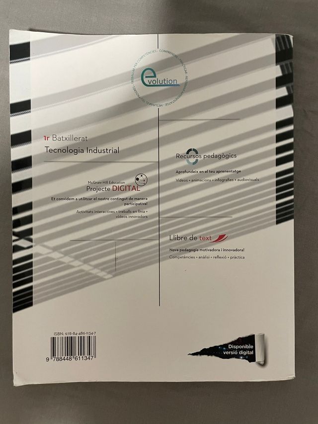 LA Tecnologia industrial 1 Batxillerat. Catalun...