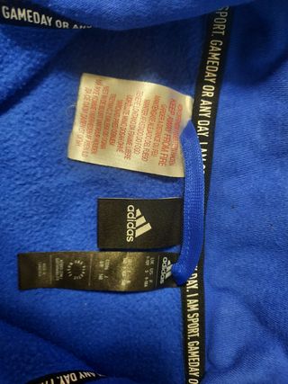 Sudadera Adidas niño talla S azul