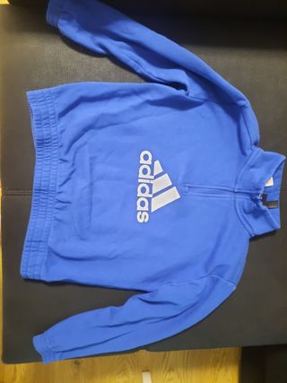 Sudadera Adidas niño talla S azul