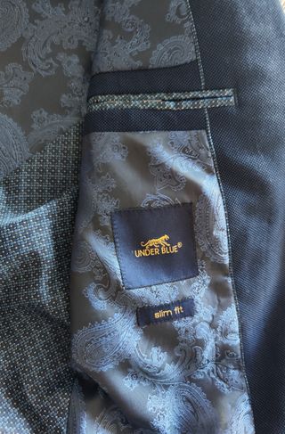 Traje azul hombre - talla M
