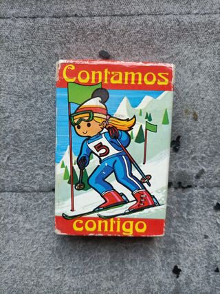 Juego cartas Contamos Contigo Fournier.