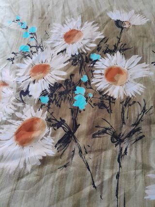 Foulard vintage Création Elle Aime in seta