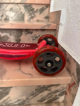 Patinete infantil rojo