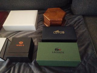 Cajas Joyas, gafas, reloj 