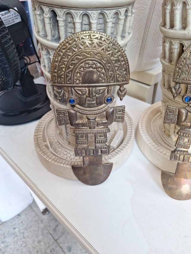 2 Adornos Estilo Precolombino