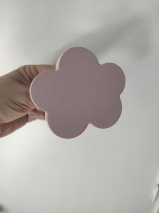 Pomos nube rosa - Madera