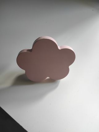 Pomos nube rosa - Madera