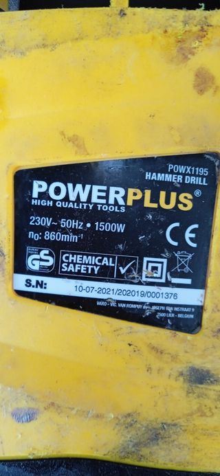 Taladro percutor Powerplus