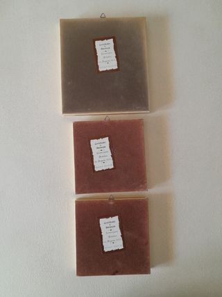 3 Quadretti Argento 925