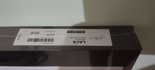 2 Baldas IKEA Lack - Negras a estrenar