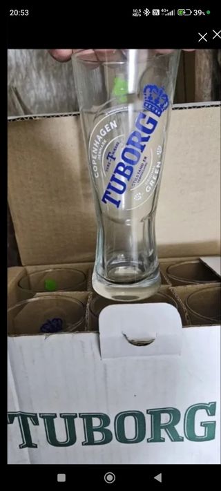 Bicchieri Tuborg Birra - 6 pezzi