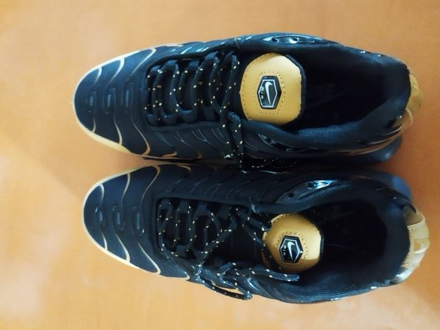 Nike Air Max Plus TN - Negras y Doradas