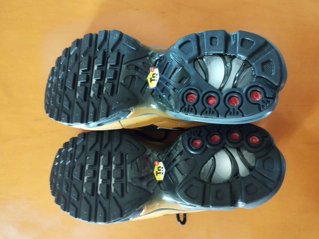 Nike Air Max Plus TN - Negras y Doradas