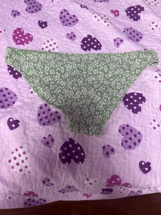 Bikini - Bañador Verde y Blanco
