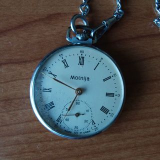 Orologio da taschino Molnija USSR vintage raro