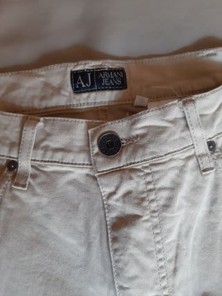 Pantaloni Armani Beige Uomo