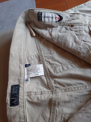 Pantaloni Armani Beige Uomo