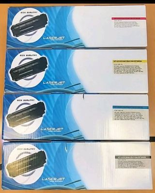 4 Cartuchos HP-Canon LaserJet