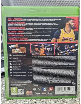 JUEGO Xbox One NBA 2K20