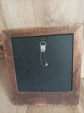 Colgador Pared Manzana - Madera y Cerámica