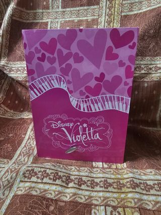Joyero Violetta musical rosa
