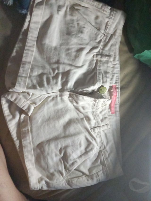 Shorts blancos mujer
