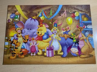Puzzle Winnie the Pooh 80 piezas