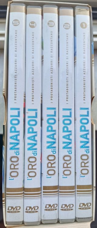 L'Oro di Napoli - DVD SSC Napoli 2007/2008