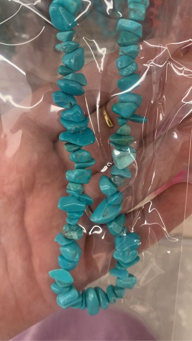 Collar piedras naturales