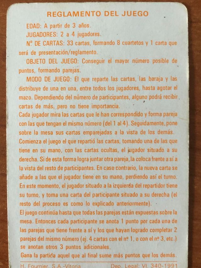 Cartas de la Pantera Rosa 1991 incompleta