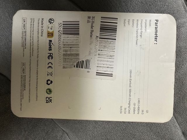 Auricolari Q5 True Wireless Bluetooth