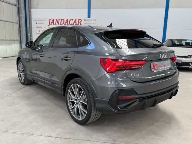 Audi Q3 sportback 35 tdi blackline full 2021