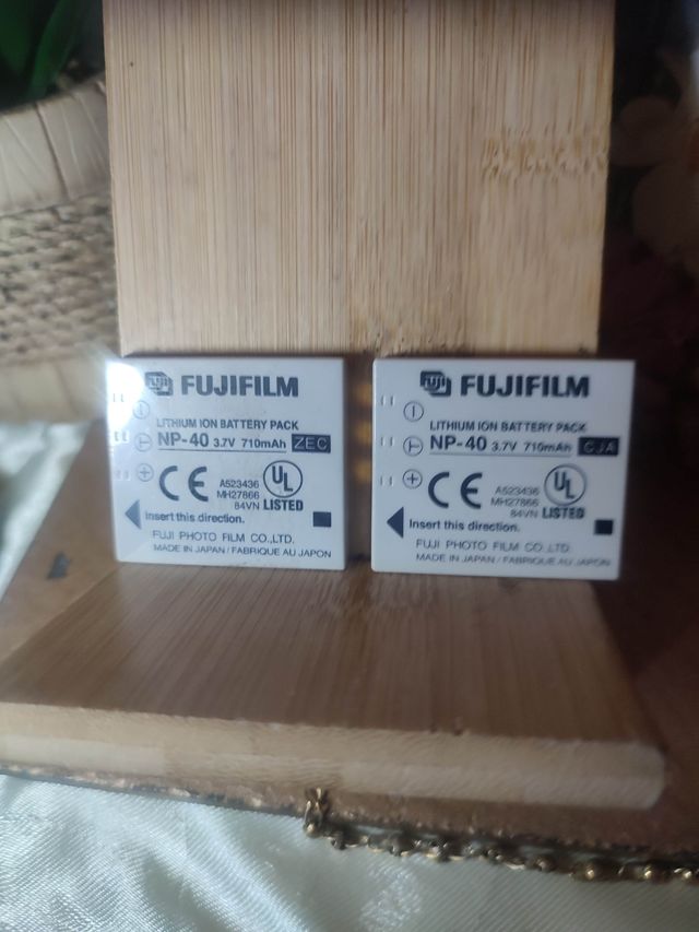 2 Baterías Fujifilm NP-40 para Cámara