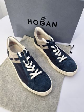 Zapatillas Hogan Azul Gris - Hombre