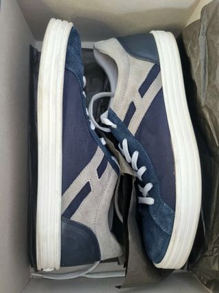 Zapatillas Hogan Azul Gris - Hombre