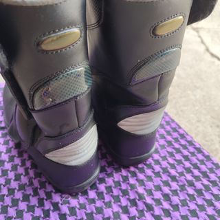 Botas moto piel
