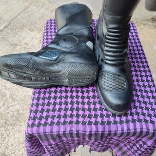 Botas moto piel