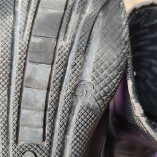 Botas moto piel
