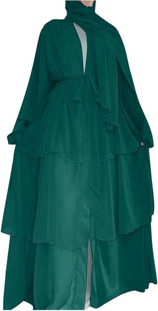 Abaya VESTIDO musulmana : HIJAB - 2 piezas