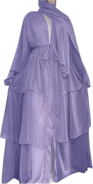 Abaya VESTIDO musulmana : HIJAB - 2 piezas