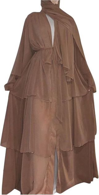 Abaya VESTIDO musulmana : HIJAB - 2 piezas