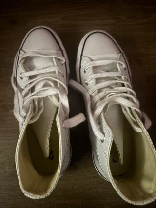 Converse All Star blancas - zapatillas altas