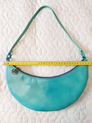 Bolso bandolera Ursula Mascaró turquesa