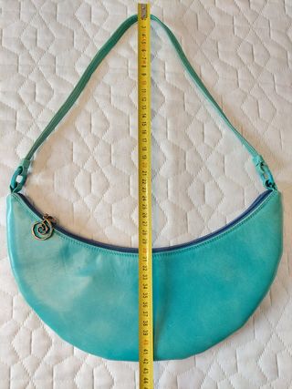 Bolso bandolera Ursula Mascaró turquesa