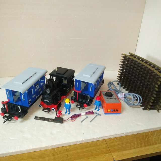 PLAYMOBIL - Locomotora LGB Oeste 4000 Caja