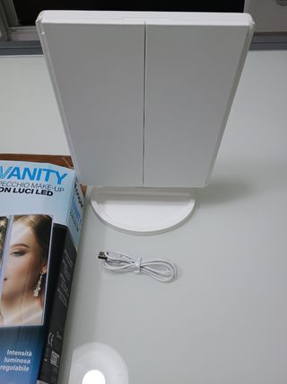 Specchio da trucco Koooper LED - bianco