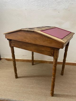 Escritorio doble antiguo