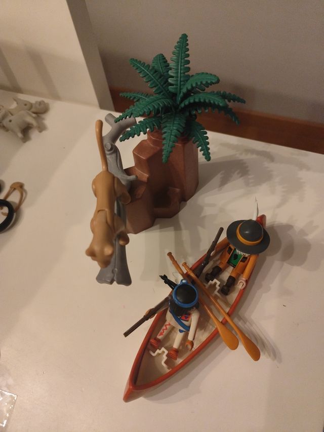 Playmobil 3875: Tramperos del Oeste